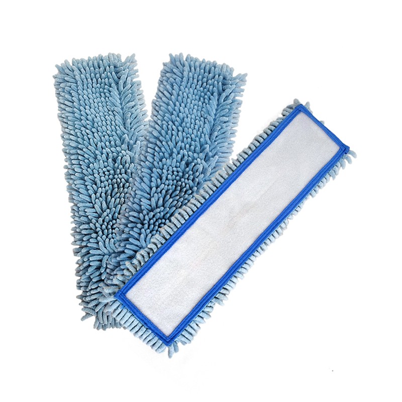 Tampone piatto di chenille in velcro